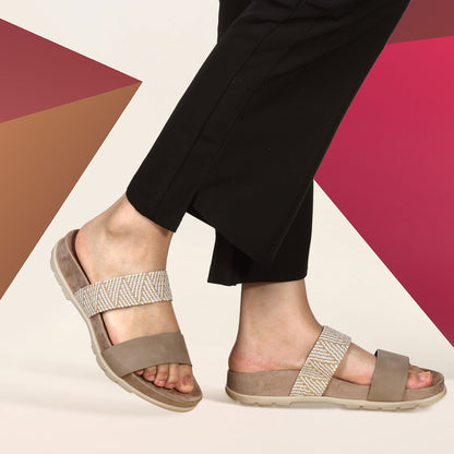 JOMIX Ciabatte Estive da Donna Eleganti Pantofole da Spiaggia Traspiranti WFC250150