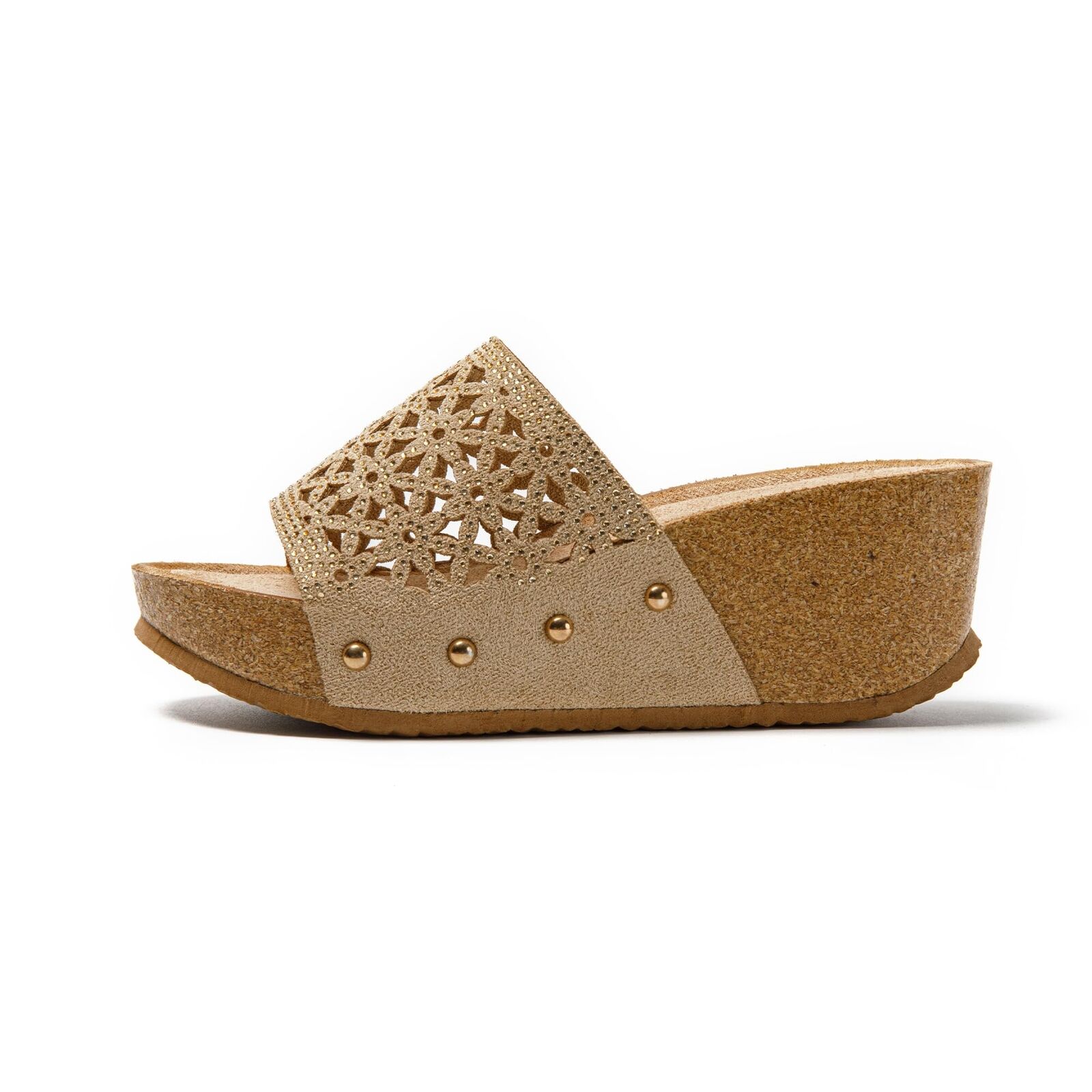 JOMIX Ciabatte Estive da Donna Sandali Zeppa Suola Antiscivolo Eleganti Moda SD9515