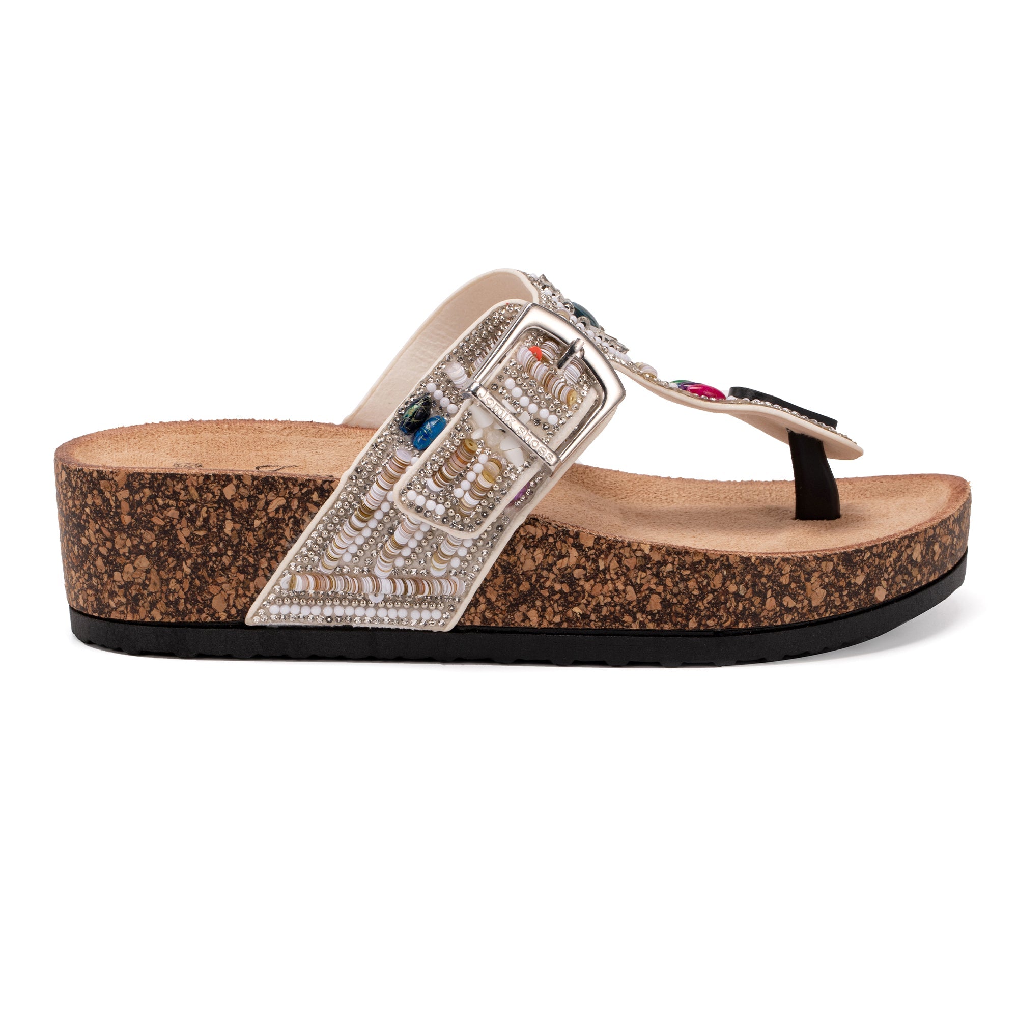 JOMIX Ciabatte Infradito Donna in Sughero Sandali donna Estive Eleganti Comodi WCI250338