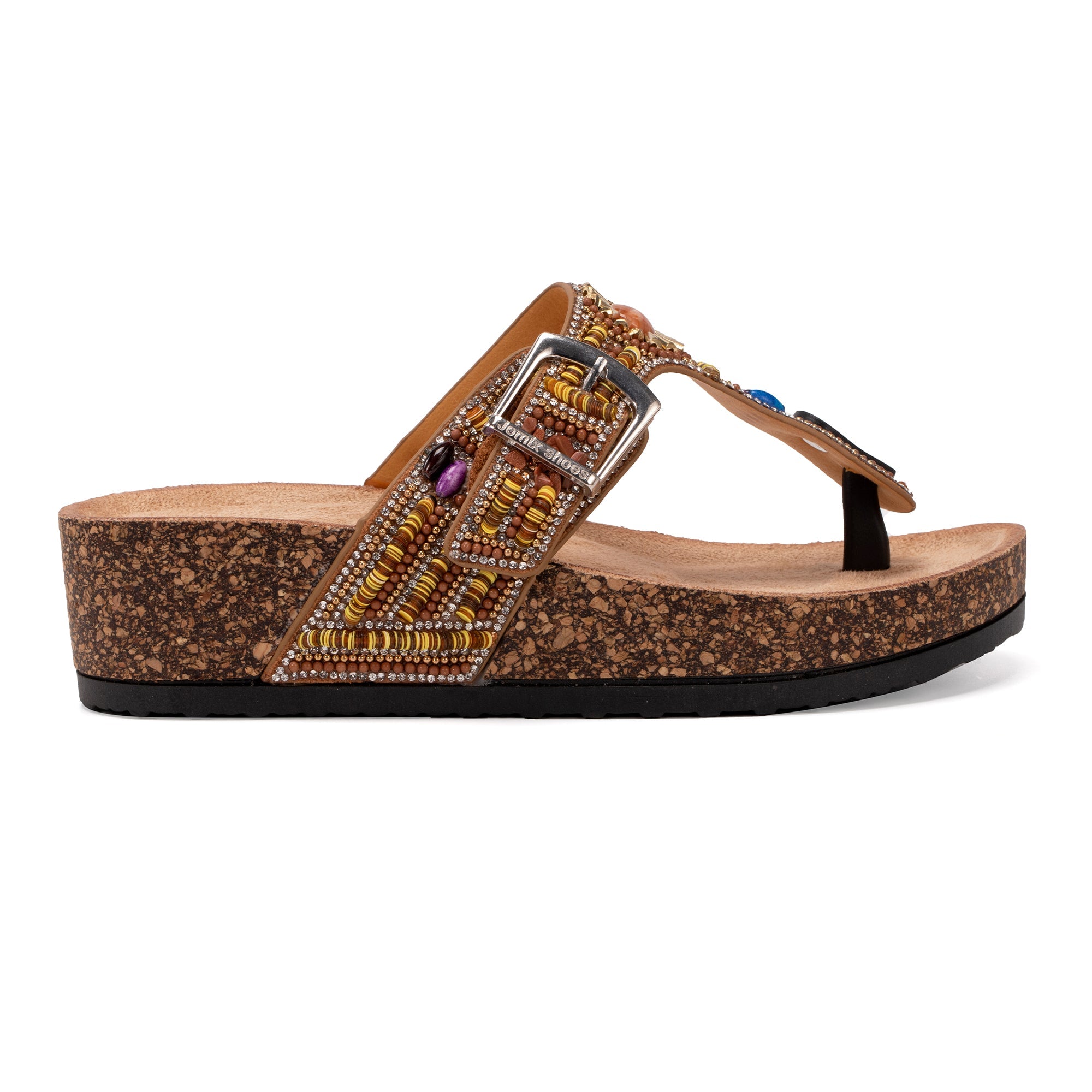 JOMIX Ciabatte Infradito Donna in Sughero Sandali donna Estive Eleganti Comodi WCI250338