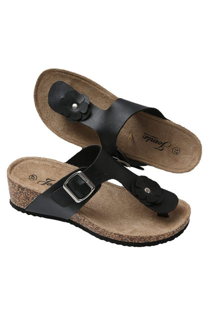 JOMIX Ciabatte Infradito Donna Zeppa Sandali SD8034