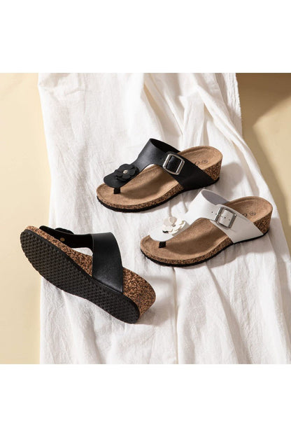 JOMIX Ciabatte Infradito Donna Zeppa Sandali SD8034