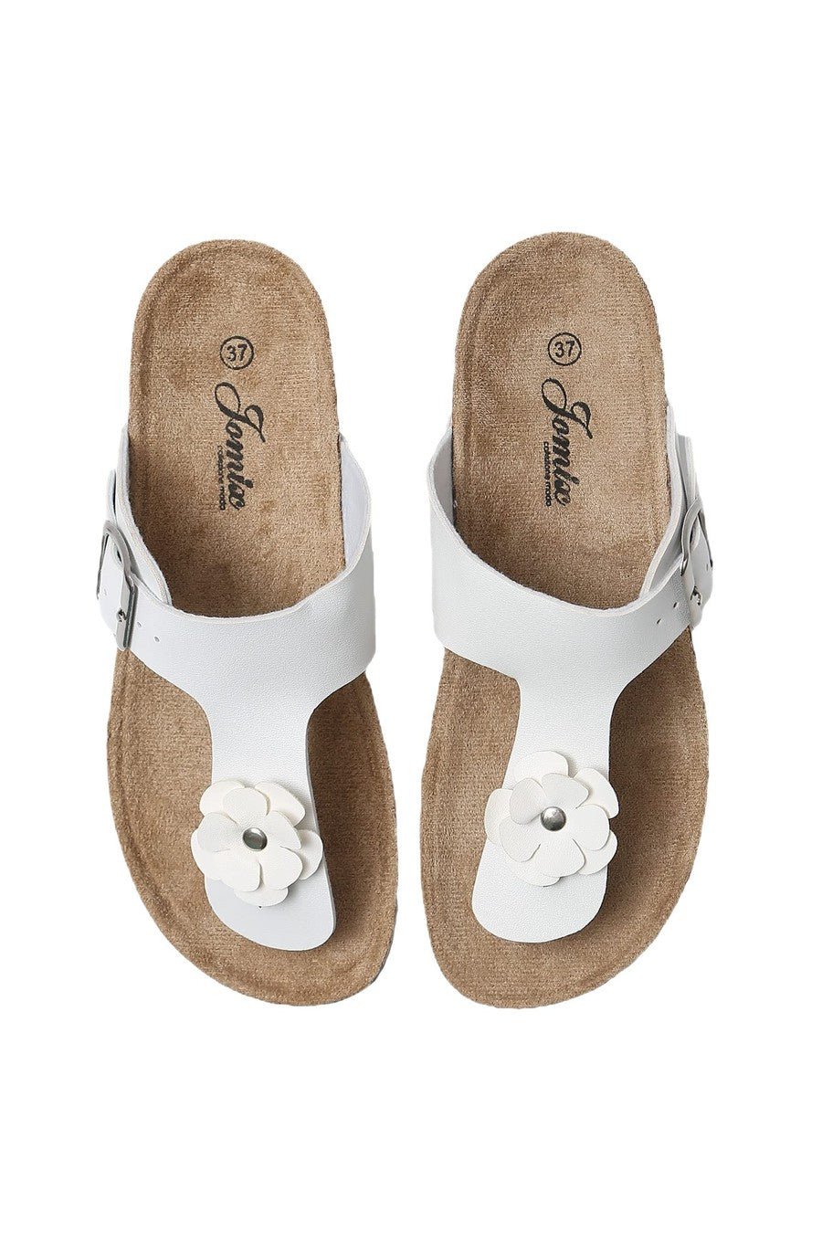 JOMIX Ciabatte Infradito Donna Zeppa Sandali SD8034