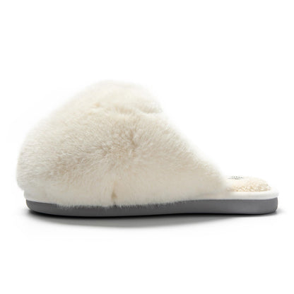 JOMIX Ciabatte Pelose Donna Invernali Pelliccia Sintetica Pantofole Calde