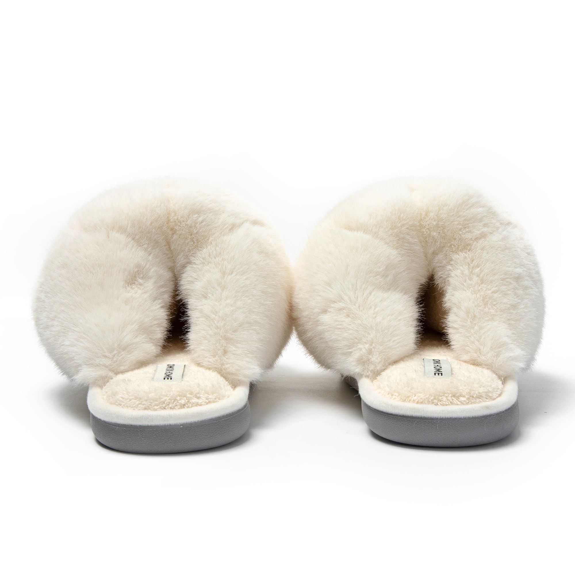 JOMIX Ciabatte Pelose Donna Invernali Pelliccia Sintetica Pantofole Calde