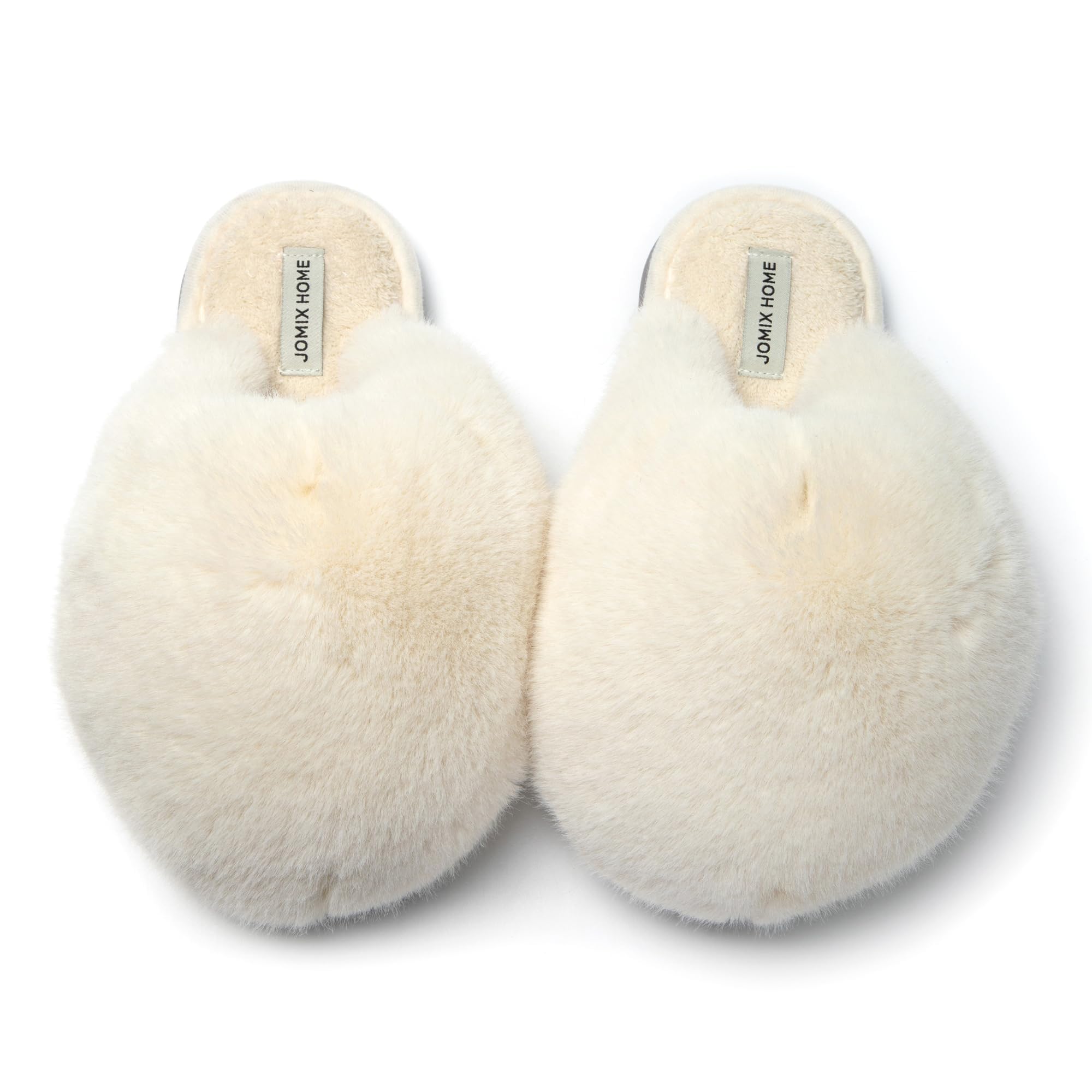 JOMIX Ciabatte Pelose Donna Invernali Pelliccia Sintetica Pantofole Calde