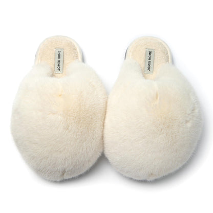 JOMIX Ciabatte Pelose Donna Invernali Pelliccia Sintetica Pantofole Calde