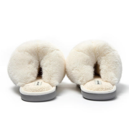 JOMIX Ciabatte Pelose Donna Invernali Pelliccia Sintetica Pantofole Calde