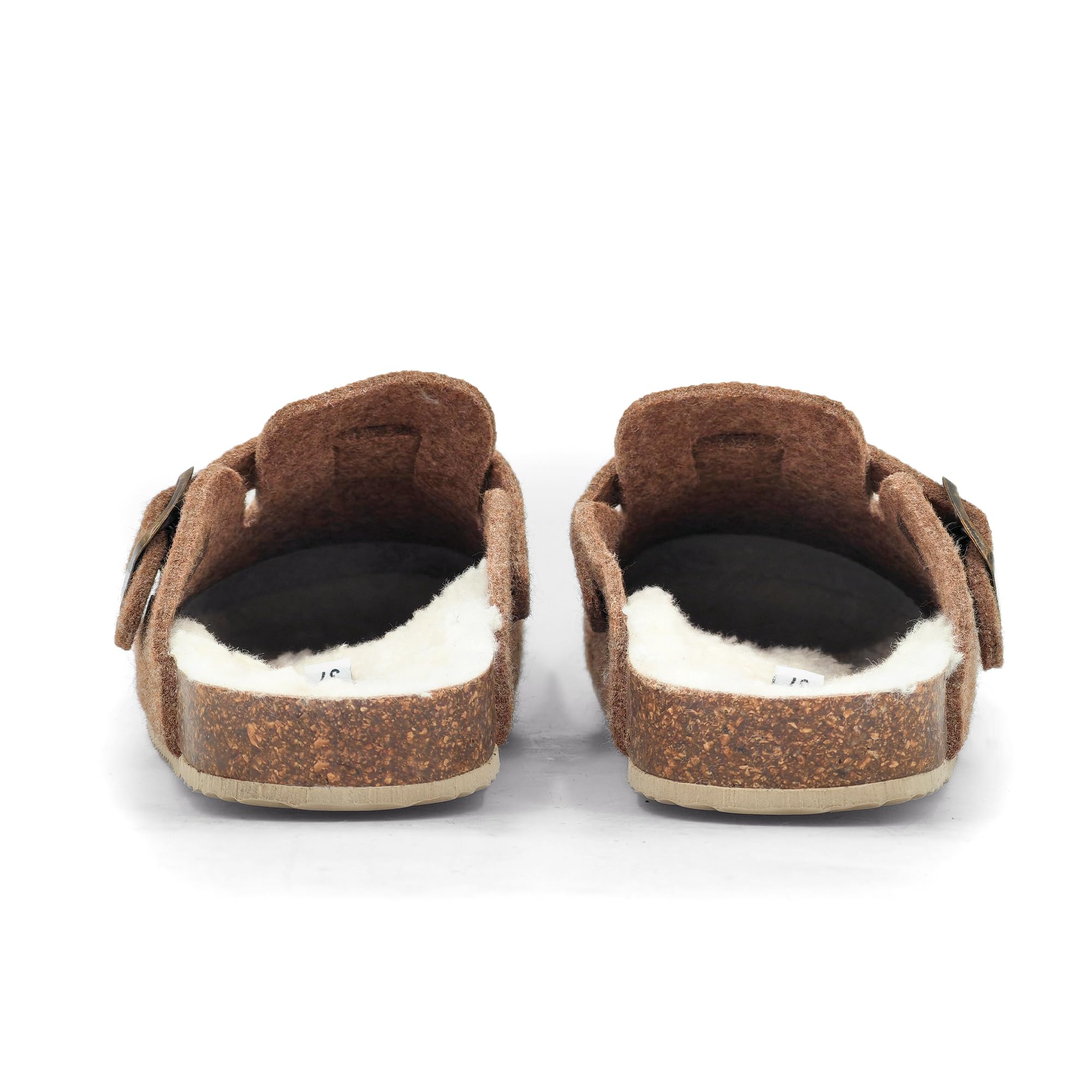 JOMIX Ciabatte Sabot Donna Invernali Pantofole Eleganti Calde con Pelliccia Sintetica