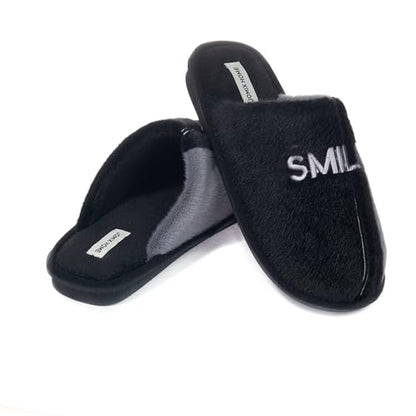 JOMIX Ciabatte Uomo Invernali da Casa Pantofole Pelose Calde Flat Termiche Comode e Morbide