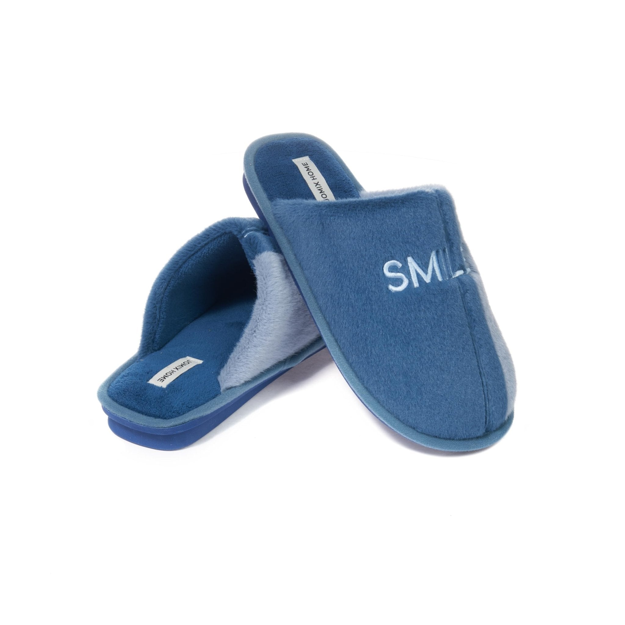 JOMIX Ciabatte Uomo Invernali da Casa Pantofole Pelose Calde Flat Termiche Comode e Morbide