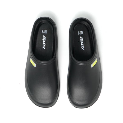 JOMIX Clogs Damen mit Fußbett Pantoletten Berufsschuhe Orthopädische Kochschuhe Bequeme Sanitär - Clogs Medizinische Gartenschuhe Gesundheitsschuhe
