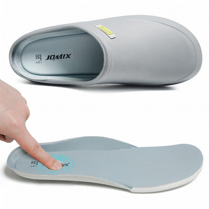 JOMIX Clogs Herren Pantoletten Sommer Gartenschuhe Leichte Medizinische Arbeitsschuhe kochschuhe Rutschfest Gummi Gartenclogs Elegant Sanitär Hausschuhe Leichte EVA Slipper