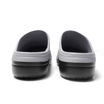 JOMIX Clogs Herren Pantoletten Sommer Gartenschuhe Leichte Medizinische Arbeitsschuhe kochschuhe Rutschfest Gummi Gartenclogs Elegant Sanitär Hausschuhe Leichte EVA Slipper