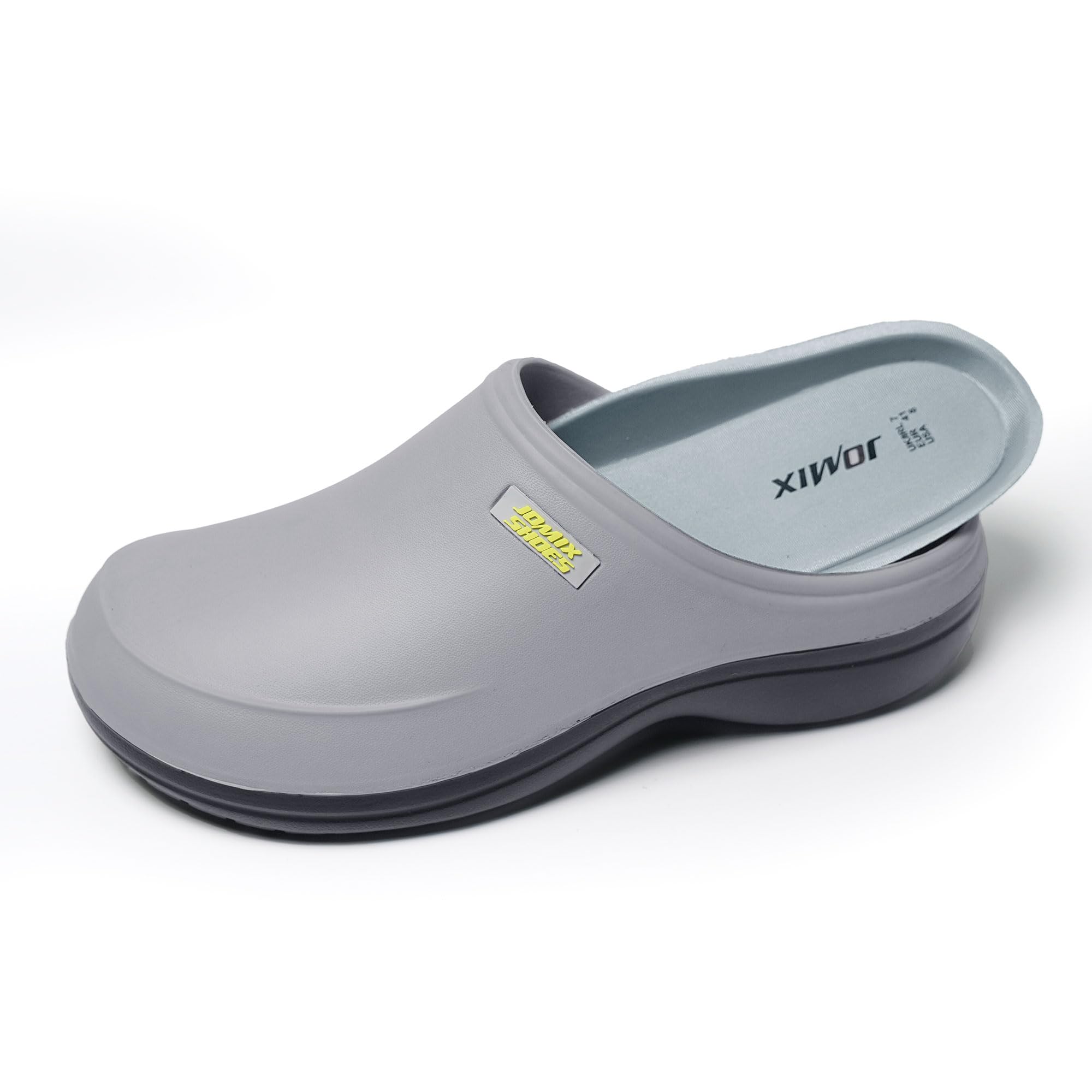 JOMIX Clogs Herren Pantoletten Sommer Gartenschuhe Leichte Medizinische Arbeitsschuhe kochschuhe Rutschfest Gummi Gartenclogs Elegant Sanitär Hausschuhe Leichte EVA Slipper