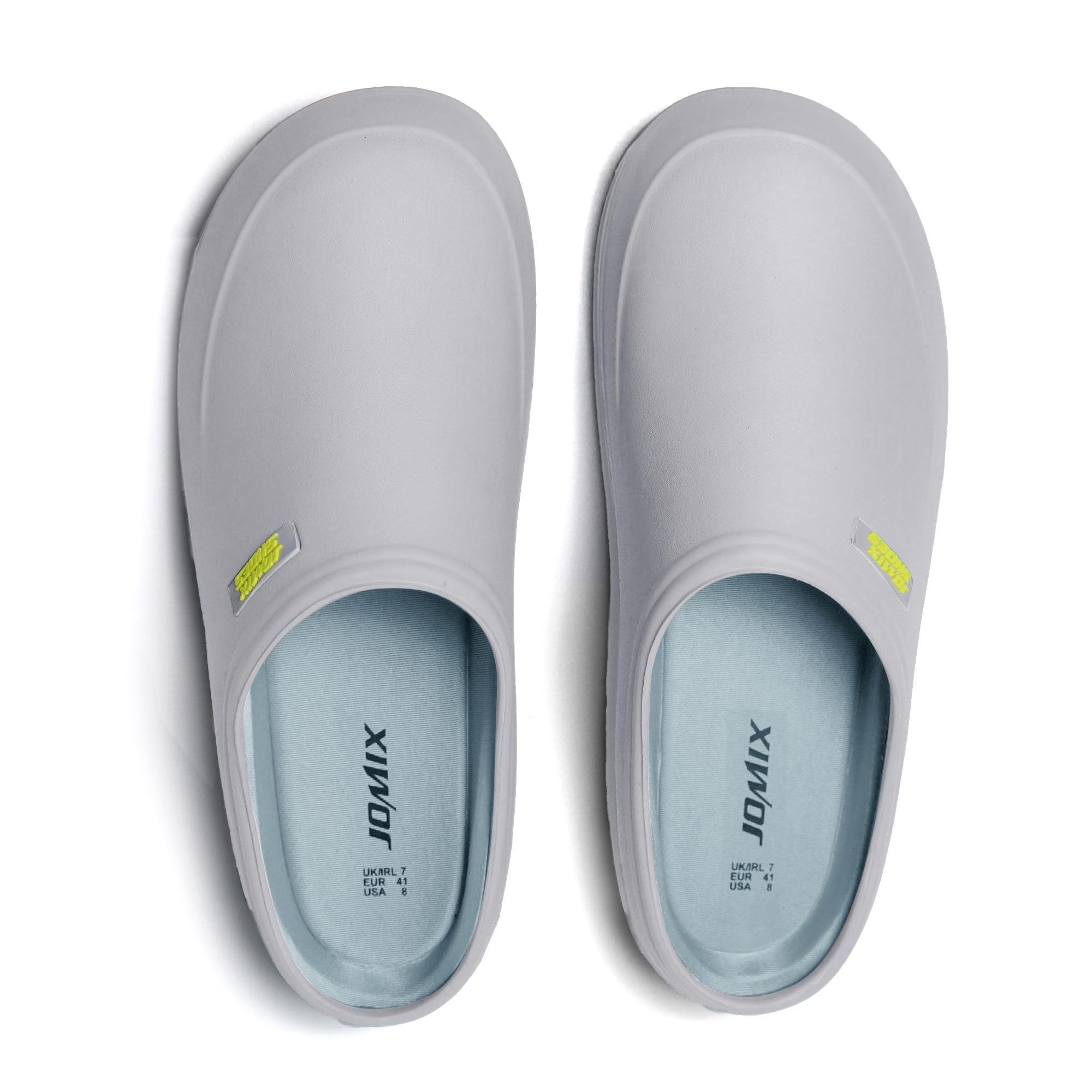 JOMIX Clogs Herren Pantoletten Sommer Gartenschuhe Leichte Medizinische Arbeitsschuhe kochschuhe Rutschfest Gummi Gartenclogs Elegant Sanitär Hausschuhe Leichte EVA Slipper