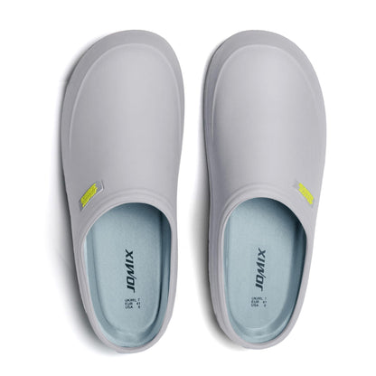 JOMIX Clogs Herren Pantoletten Sommer Gartenschuhe Leichte Medizinische Arbeitsschuhe kochschuhe Rutschfest Gummi Gartenclogs Elegant Sanitär Hausschuhe Leichte EVA Slipper