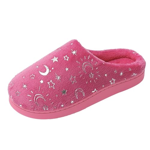 JOMIX Damen Hausschuhe Winter Pantoffeln Unisex Warme Plüsch Bequeme Slippers Rutschfeste