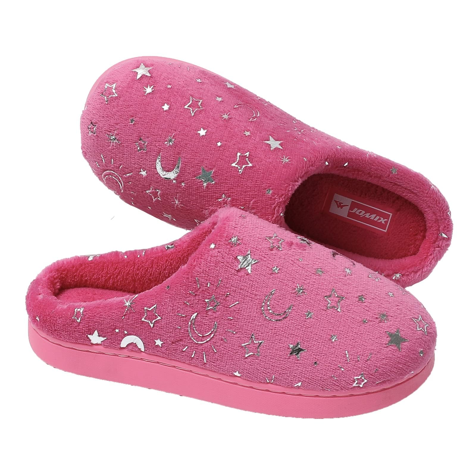 JOMIX Damen Hausschuhe Winter Pantoffeln Unisex Warme Plüsch Bequeme Slippers Rutschfeste