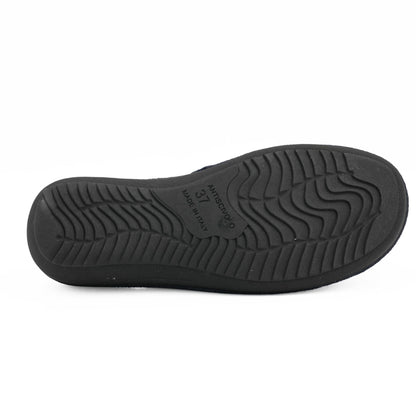 JOMIX Damen Hausschuhe Winter Warme Pantoffeln, Damen Plüsch Pantoffeln rutschfest Outdoor/Indoor Flache hüttenschuhe