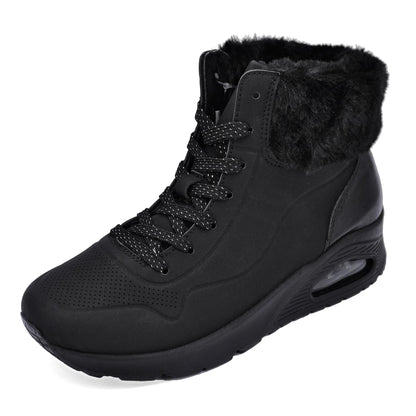JOMIX Damen High Top Sneaker Winter Boots Warm Gefüttert Winterschuhe Freizeitschuhe mit Luftpolster