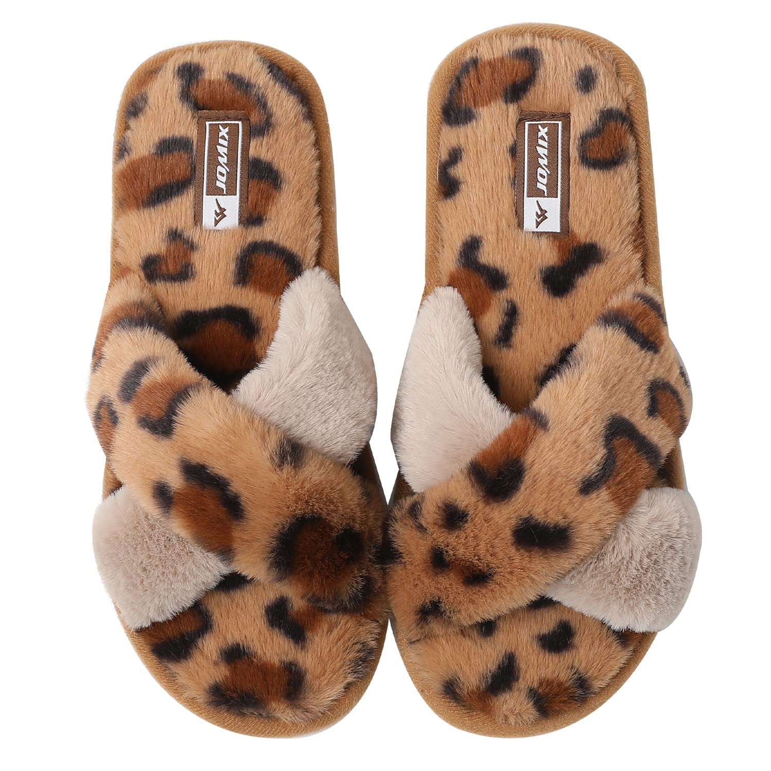 JOMIX Damen Pantoletten Blumen Clogs Sandalen Plateau Kork Strand Sommerschuhe