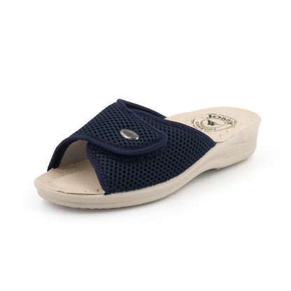 JOMIX Damen Pantoletten Klettverschluss Orthopädische Clogs Atmungsaktive Berufsschuhe Medizinische Sanitär - Clogs