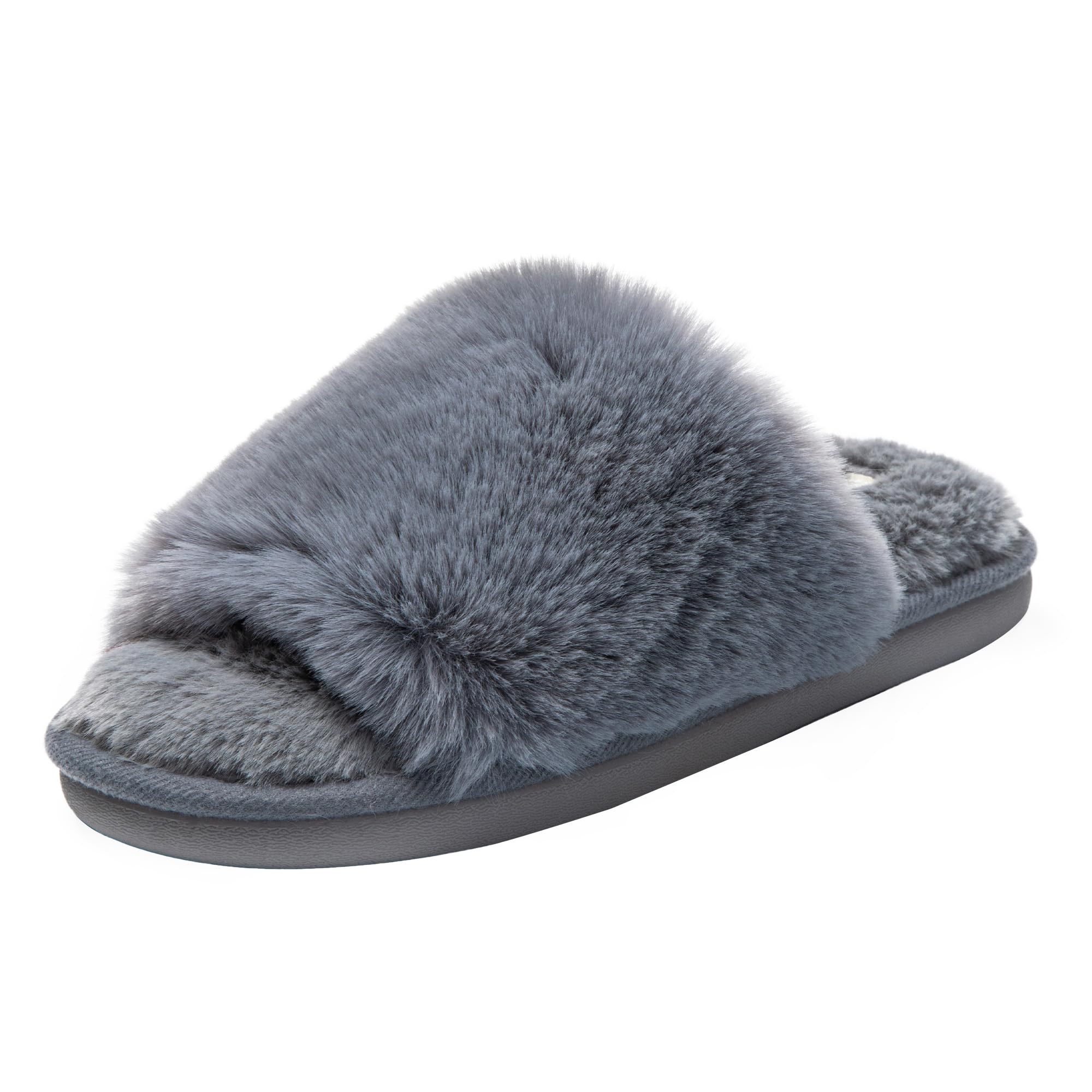 JOMIX Damen Pantoletten mit Absatz Sommerschuhe Plateau Sandalen mit Kork - Fußbett Schlappen Frauen Slipper