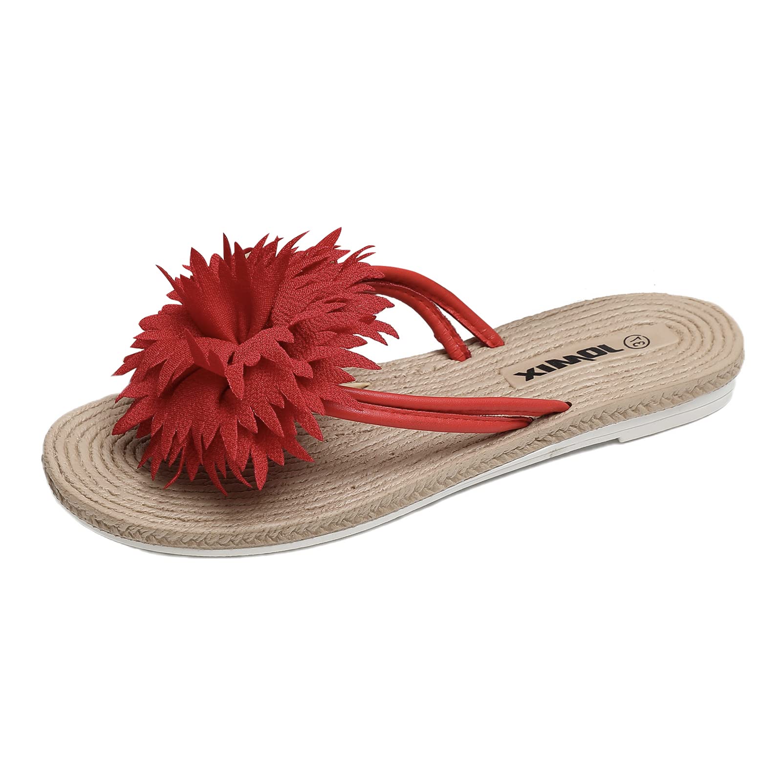 JOMIX Damen Pantoletten mit Verstellbarer Rieme Clogs Sommerschuhe Sandalen Plateau Bequeme Kork Strand Schuhe