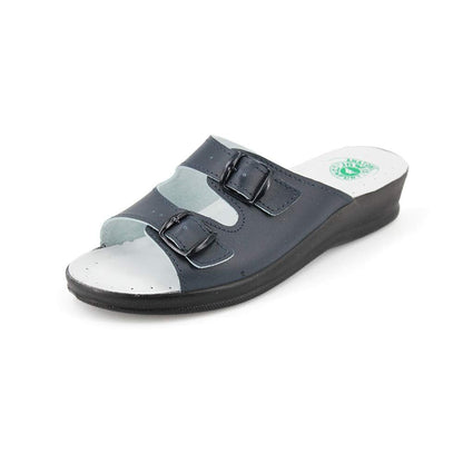 JOMIX Damen Pantoletten Sommer Orthopädische Sandalen Leichte Verstellbar Schnalle Clogs Weiche Anatomische Medizinische Gartenschuhe