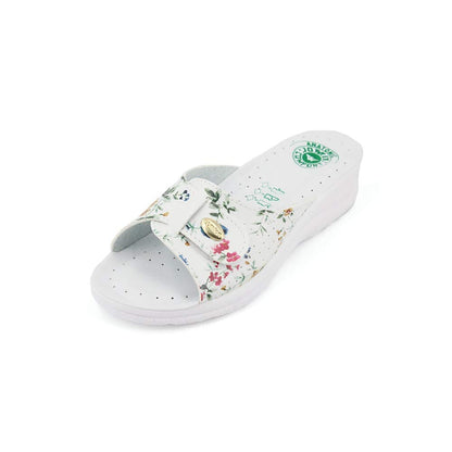 JOMIX Damen Pantoletten Sommer Orthopädische Sandalen Leichte Verstellbar Schnalle Clogs Weiche Anatomische Medizinische Gartenschuhe