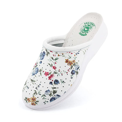 JOMIX Damen Pantoletten Sommer Orthopädische Sandalen Leichte Verstellbar Schnalle Clogs Weiche Anatomische Medizinische Gartenschuhe