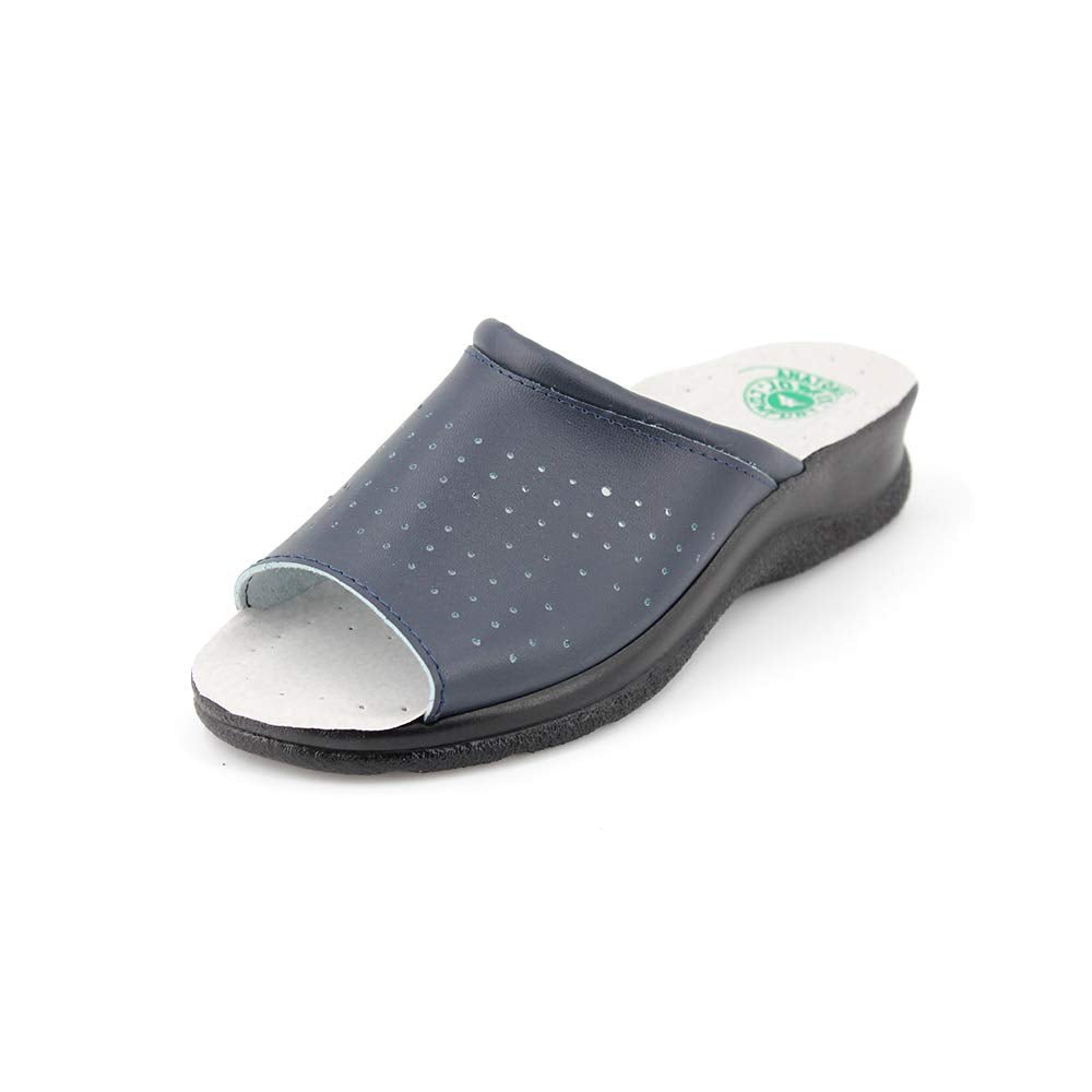 JOMIX Damen Pantoletten Sommer Orthopädische Sandalen Leichte Verstellbar Schnalle Clogs Weiche Anatomische Medizinische Gartenschuhe