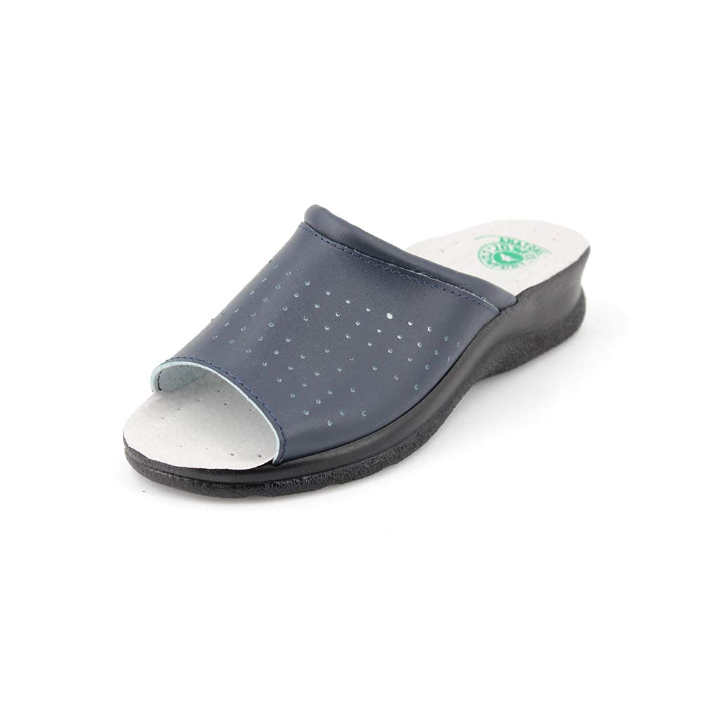 JOMIX Damen Pantoletten Sommer Orthopädische Sandalen Leichte Verstellbar Schnalle Clogs Weiche Anatomische Medizinische Gartenschuhe