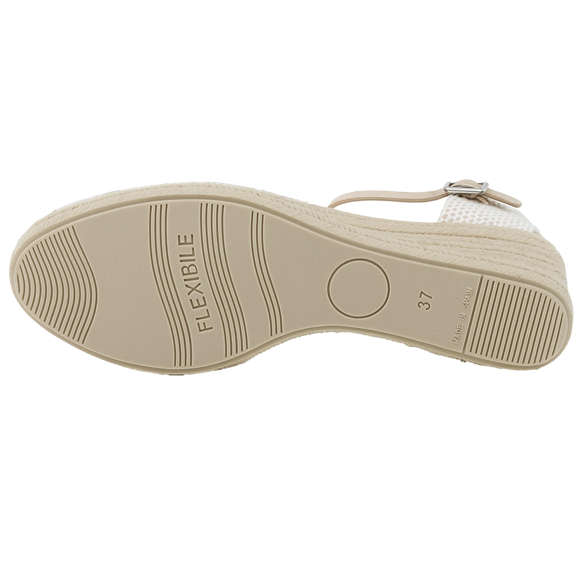 JOMIX Damen Sandalen mit Keilabsatze Elegant Sandals Freizeit Strand Sandalette Verstellbar Schnalle Sommer Römersandalen