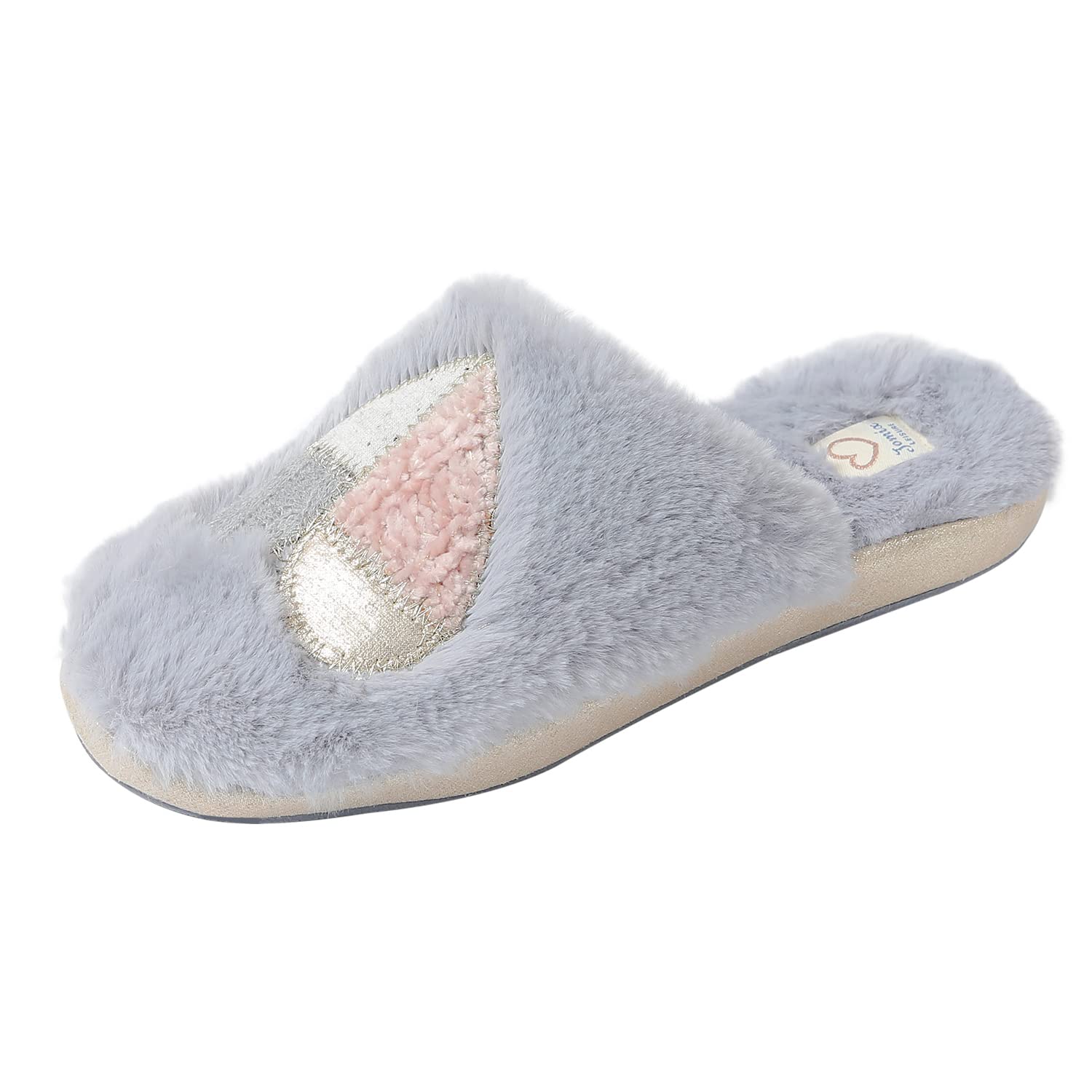 JOMIX Damen Schlappen Plateau Sandalen Pantoletten Keilabsatz Sandal Sommerschuhe Slipper Strandschuhe