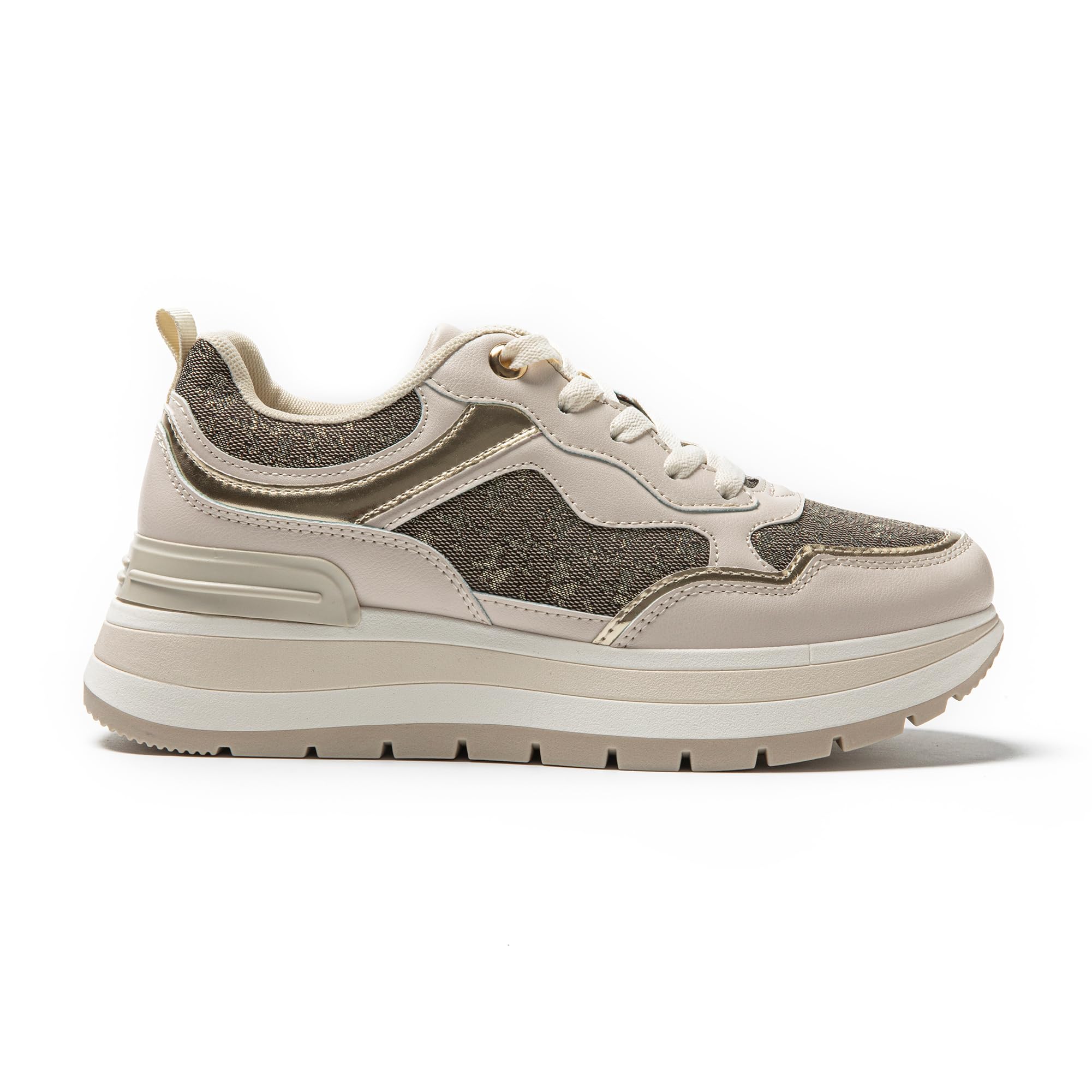 JOMIX Damen Sneaker rutschfeste Sportschuhe Freizeitschuhe Leicht Joggingschuhe Bequeme Leder Walkingschuhe Laufschuhe