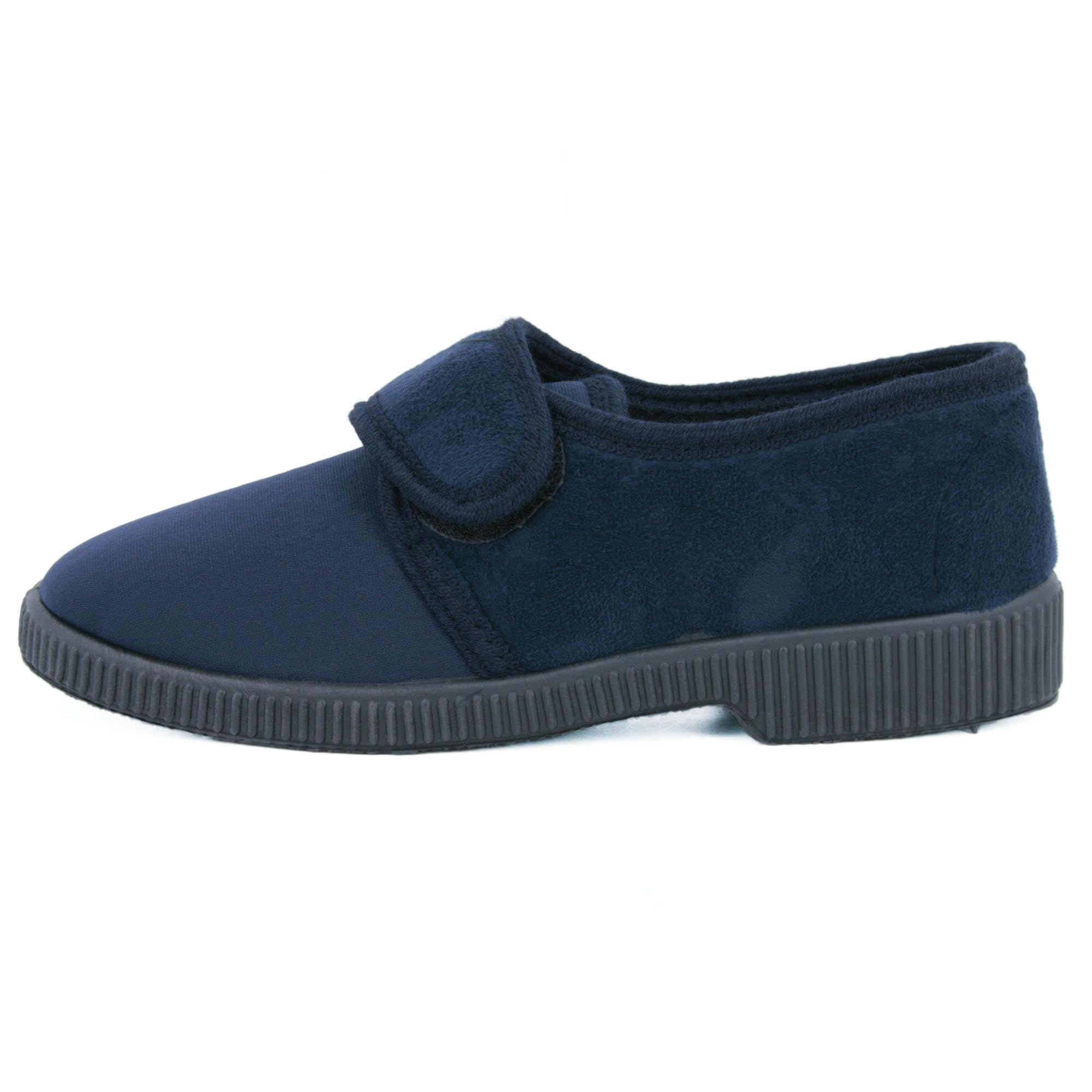 JOMIX Diabetiker Schuhe Damen Orthopädische Pantoffeln Senioren Hausschuhe mit Klettverschluss Leichte Atmungsaktiv Pantoletten mit Memory Foam Bequeme Slipper