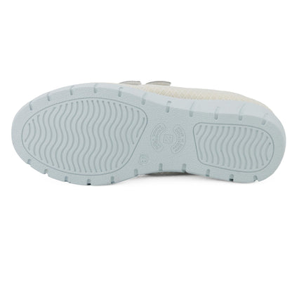 JOMIX Diabetiker Schuhe Damen Orthopädische Pantoffeln Senioren Hausschuhe mit Klettverschluss Leichte Atmungsaktiv Pantoletten mit Memory Foam Bequeme Slipper