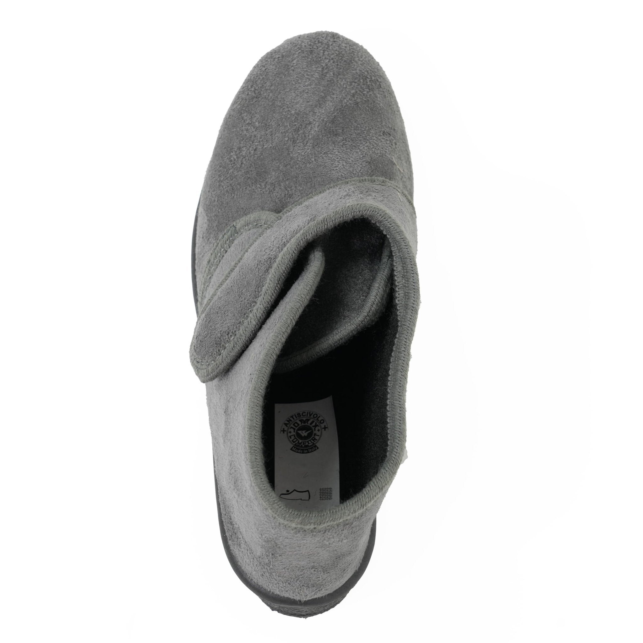 JOMIX Diabetiker Schuhe Damen Orthopädische Winter Stiefeletten Senioren Hausschuhe mit Klettverschluss