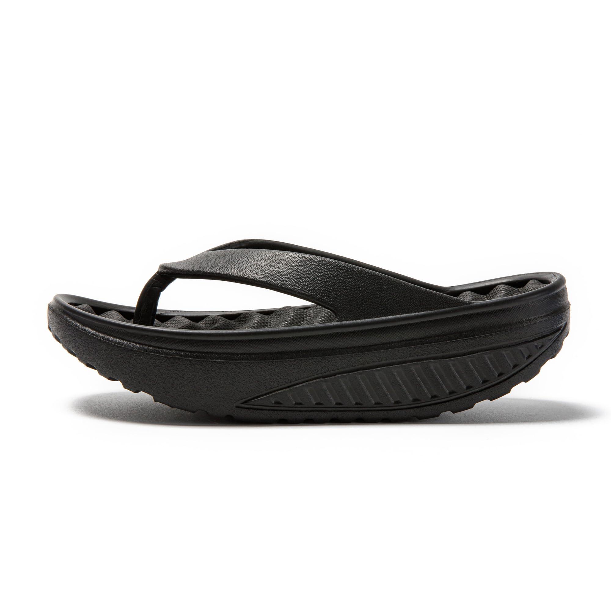 JOMIX Flip Flops Damen Massage Sommer Zehentrenner Plateau Leicht Badelatschen Slides Strand Schlappen Taumelschuhe