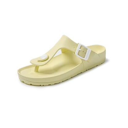 JOMIX Flip Flops Damen Sommer Verstellbar Schnalle Sandalen Elegant Badelatschen Meer Pool Strand Schwimmen Badeschlappen Gummi Schlappen Hausschuhe