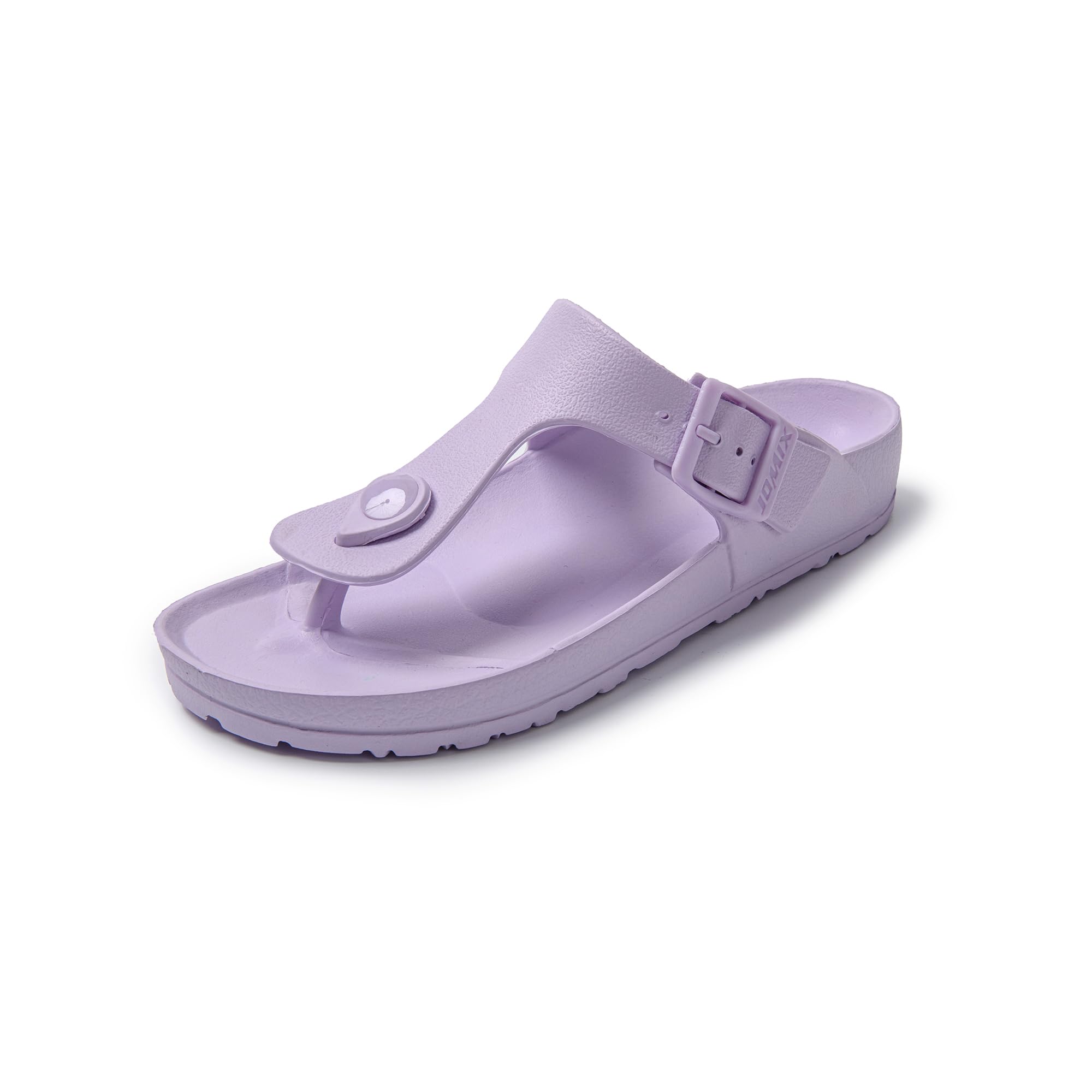 JOMIX Flip Flops Damen Sommer Verstellbar Schnalle Sandalen Elegant Badelatschen Meer Pool Strand Schwimmen Badeschlappen Gummi Schlappen Hausschuhe