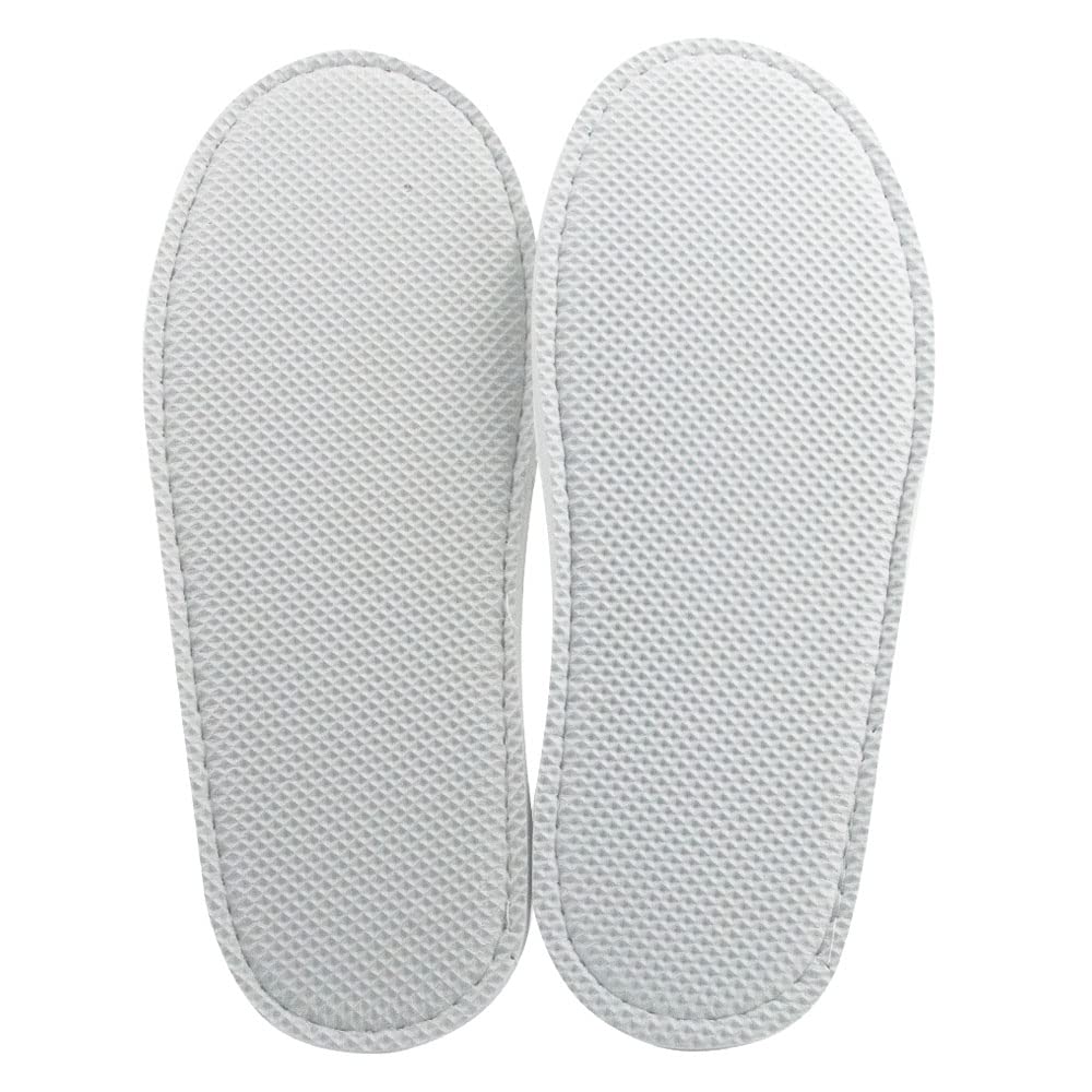 JOMIX Gäste Hausschuhe 2 Paar Gästehausschuhe Set Unisex Waschbare Frottierslipper Frottee Badeschuhe Reisen Hotel Pantoffeln Rustchfeste