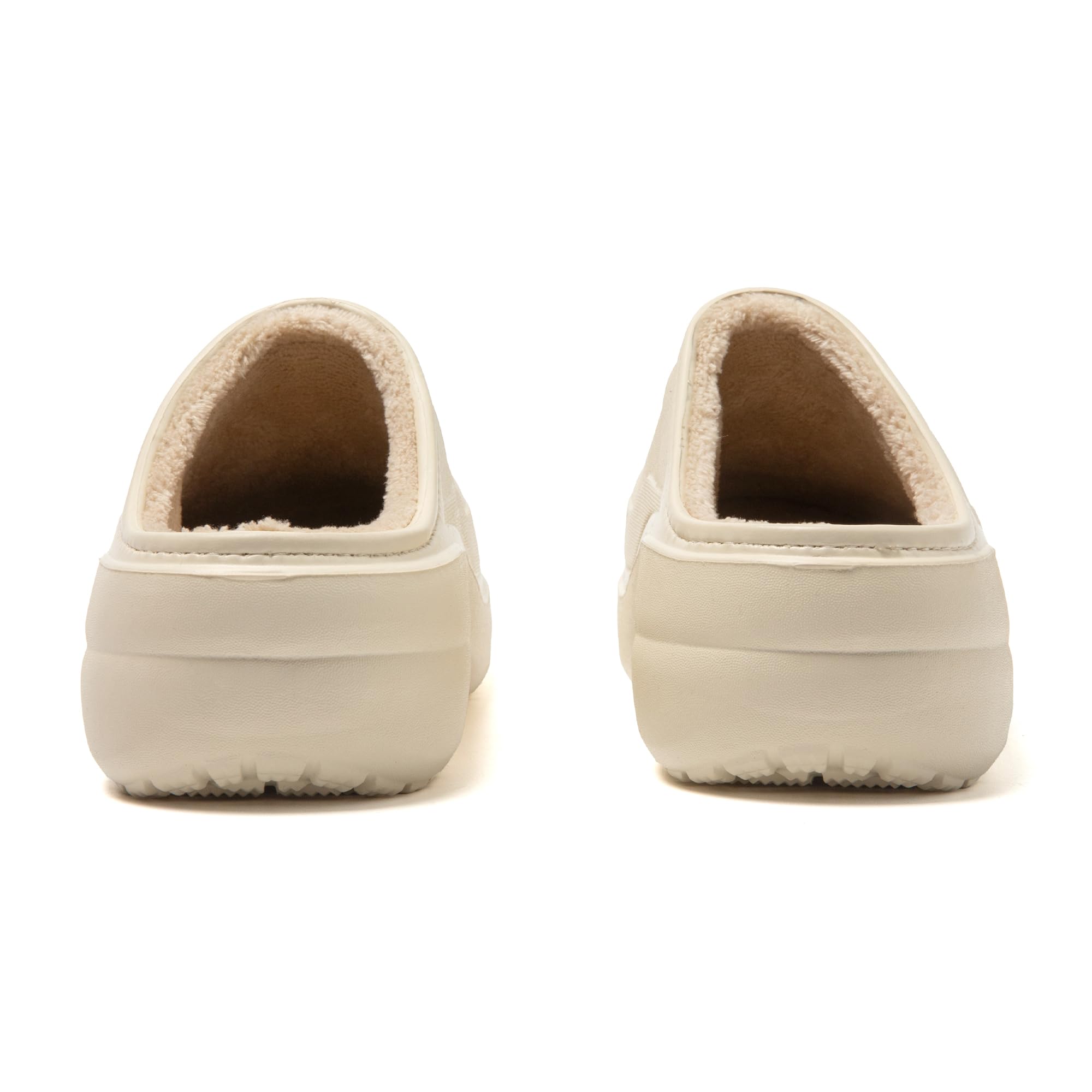 JOMIX Gefütterte Clogs Damen Hausschuhe Orthopädische Pantoletten Plüsch Pantoffeln Schlappen Winter Taumelschuhe Sandalen