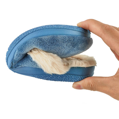 JOMIX Hausschuhe Damen Gefüttert Plüsch Clogs Winter Lammfell Pantoffeln Made in Spanien