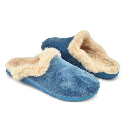 JOMIX Hausschuhe Damen Gefüttert Plüsch Clogs Winter Lammfell Pantoffeln Made in Spanien