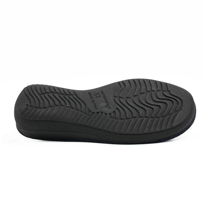 JOMIX Hausschuhe Damen Pantoletten mit Absatz Winter Bequeme Anatomische Pantoffeln Made in Italy