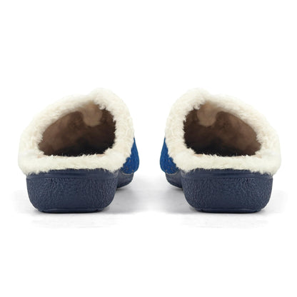 JOMIX Hausschuhe Damen Pantoletten mit Absatz Winter Bequeme Anatomische Pantoffeln Made in Spanien