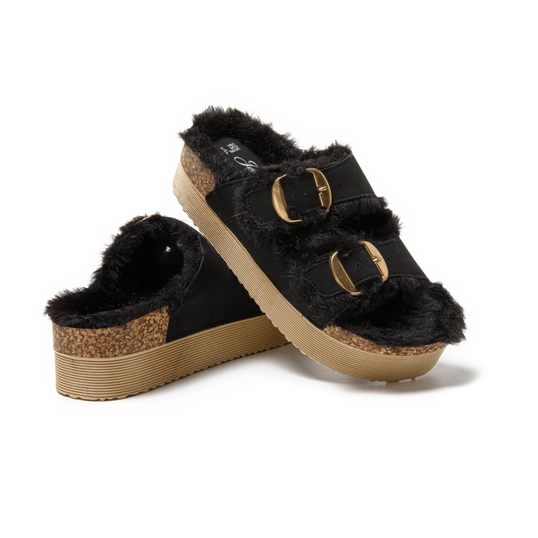JOMIX Hausschuhe Damen Winter Clogs Gefüttert Warme Weiche Hausschuhe Pantoletten Bequeme Plüsch Memory Foam Rutschfeste Slippers